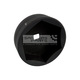 CLÉ POUR ÉCROU D’ESSIEU HEXAGONAL, CARRÉ 1", 105 MM